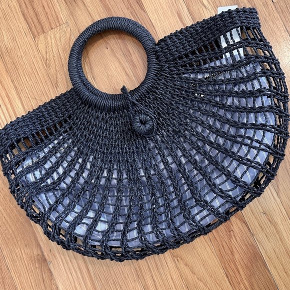 NWT - Anthropologie - Monserrat De Lucca Straw Bag - Picture 1 of 5